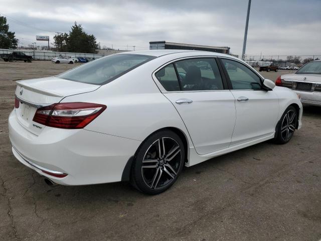 1HGCR2F61GA044461 - 2016 HONDA ACCORD SPORT WHITE photo 3