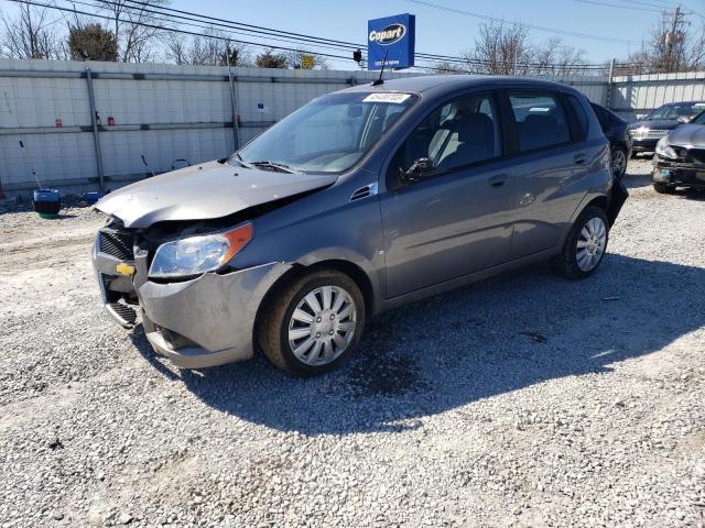 KL1TD66E29B649279 - 2009 CHEVROLET AVEO LS 银色 照片 1