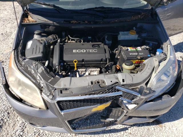 KL1TD66E29B649279 - 2009 CHEVROLET AVEO LS 银色 照片 11