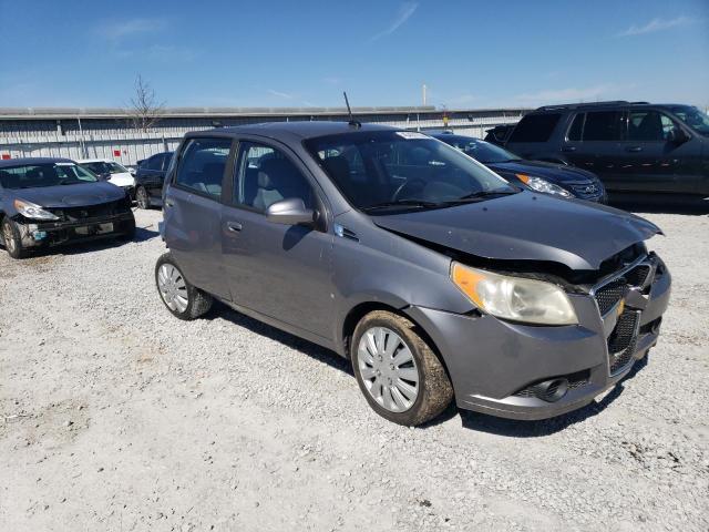 KL1TD66E29B649279 - 2009 CHEVROLET AVEO LS 银色 照片 4