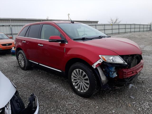 2LMDJ6JKXCBL12167 - 2012 LINCOLN MKS RED photo 4