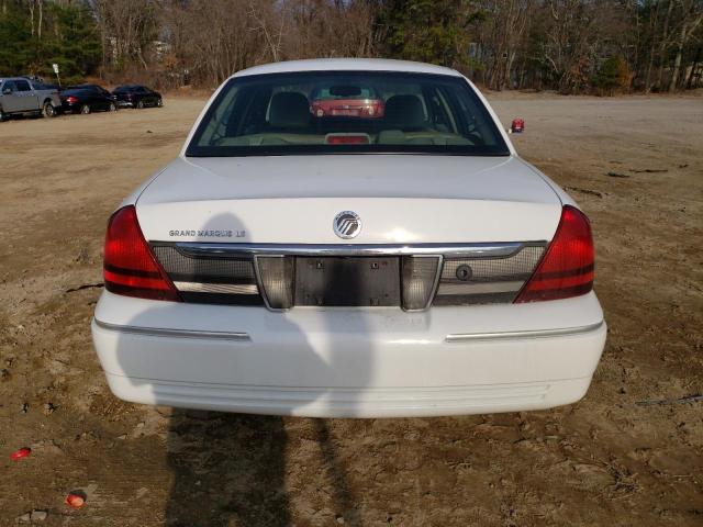 2MEHM75V79X633256 - 2009 MERCURY GRAND MARQ LS WHITE photo 6