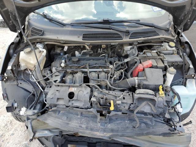 3FADP4BJ8KM135243 - 2019 FORD FIESTA SE GRAY photo 11