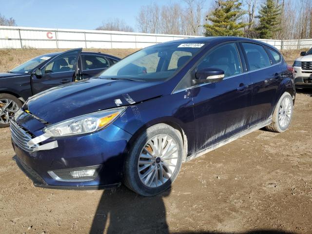 1FADP3N25GL257694 - 2016 FORD FOCUS TITANIUM BLUE photo 1