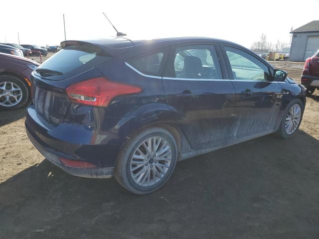 1FADP3N25GL257694 - 2016 FORD FOCUS TITANIUM BLUE photo 3