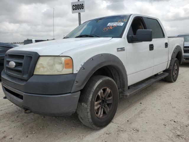 1FTRW14W18KC21018 - 2008 FORD F150 SUPERCREW WHITE photo 1