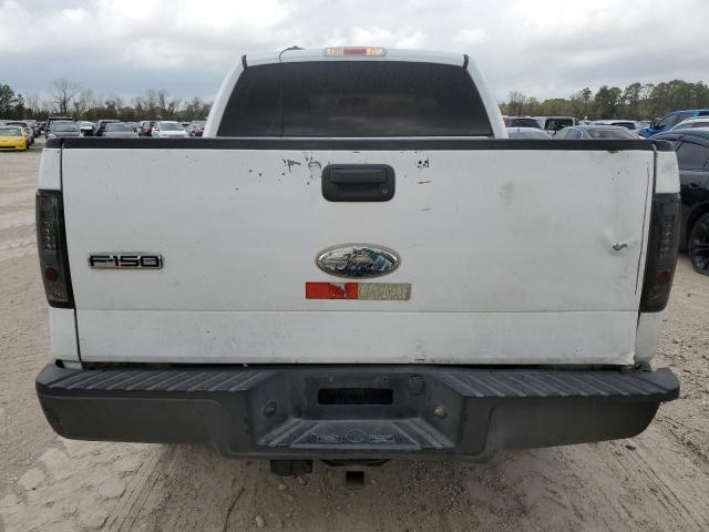 1FTRW14W18KC21018 - 2008 FORD F150 SUPERCREW WHITE photo 6