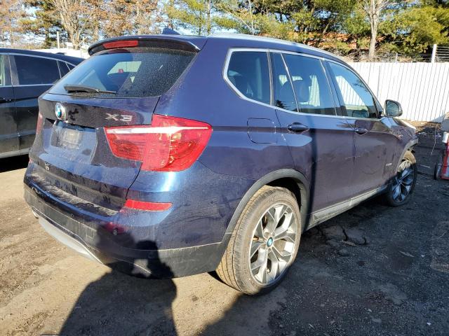 5UXWX9C57G0D76708 - 2016 BMW X3 XDRIVE28I BLUE photo 3