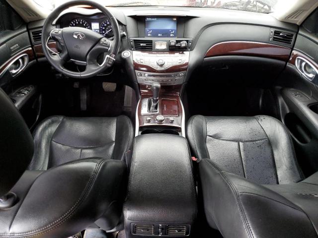 JN1BY1APXCM332966 - 2012 INFINITI M37 BLACK photo 8