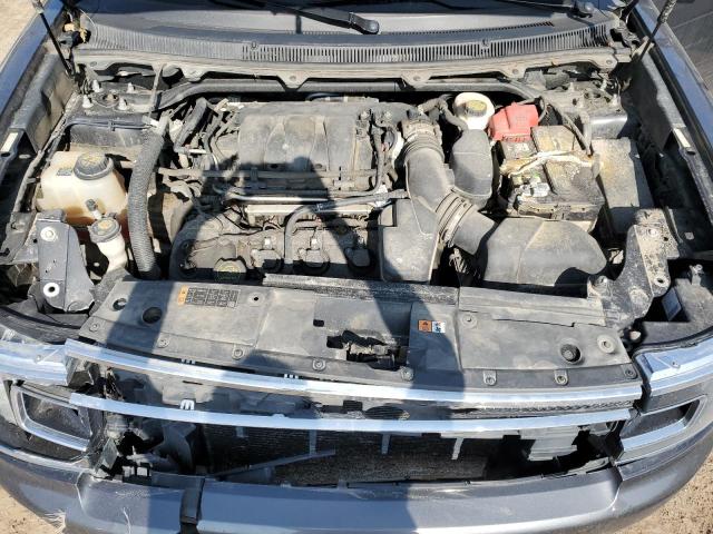 2FMGK5C84JBA21520 - 2018 FORD FLEX SEL SILVER photo 11