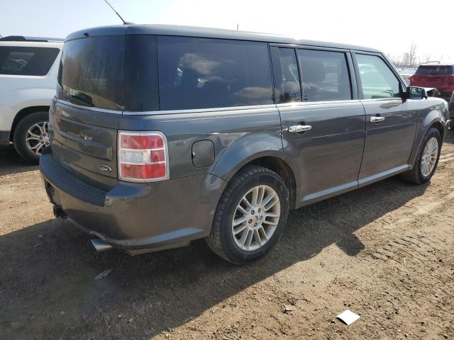 2FMGK5C84JBA21520 - 2018 FORD FLEX SEL SILVER photo 3