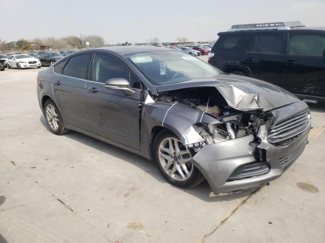 3FA6P0HD2ER136821 - 2014 FORD FUSION SE GRAY photo 4