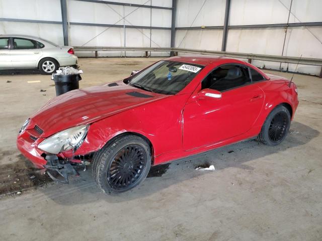 WDBWK54F27F167708 - 2007 MERCEDES-BENZ SLK 280 RED photo 1