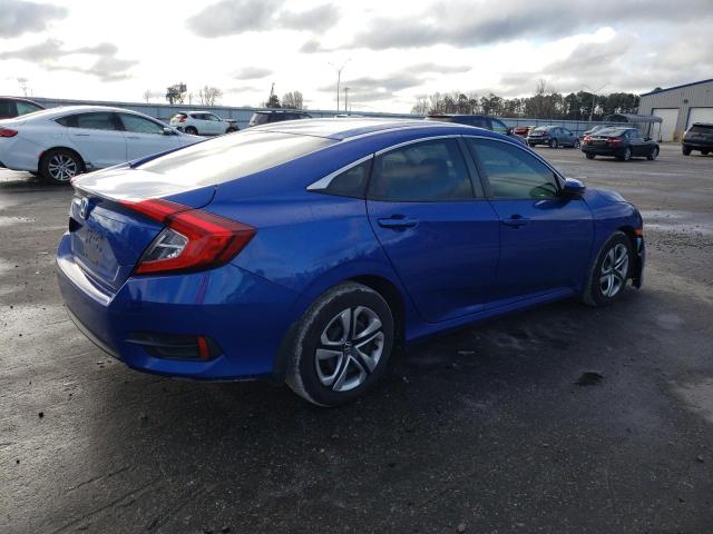 2HGFC2F55JH604044 - 2018 HONDA CIVIC LX BLUE photo 3