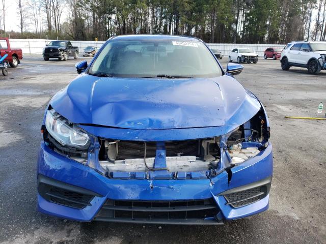 2HGFC2F55JH604044 - 2018 HONDA CIVIC LX BLUE photo 5