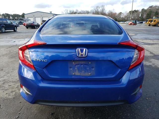 2HGFC2F55JH604044 - 2018 HONDA CIVIC LX BLUE photo 6