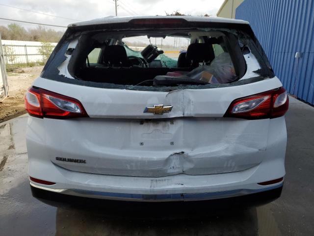 2GNAXHEV7J6134071 - 2018 CHEVROLET EQUINOX LS WHITE photo 6