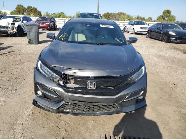 SHHFK7H92LU225430 - 2020 HONDA CIVIC SPORT TOURING GRAY photo 5