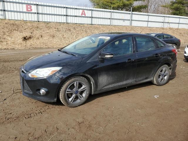 1FADP3F25EL412532 - 2014 FORD FOCUS SE BLACK photo 1