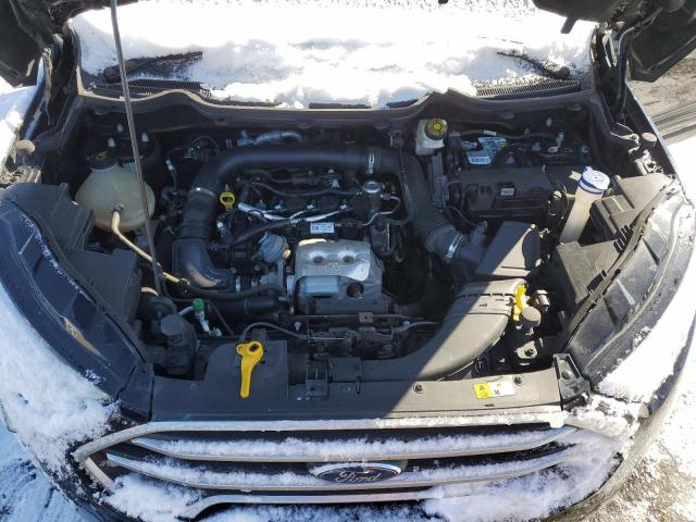 MAJ3S2GE3KC269427 - 2019 FORD ECOSPORT SE შავი ფოტო 12