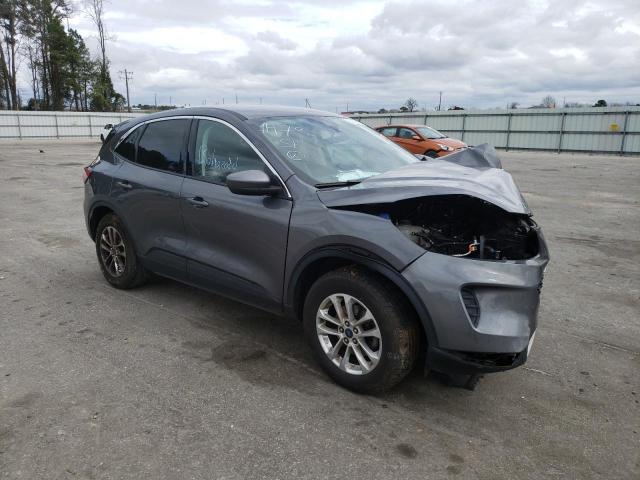 1FMCU0G65MUB01377 - 2021 FORD ESCAPE SE GRAY photo 4