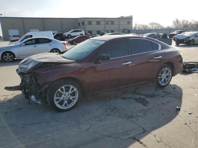 1N4AA5AP6DC844533 - 2013 NISSAN MAXIMA S BURGUNDY photo 1