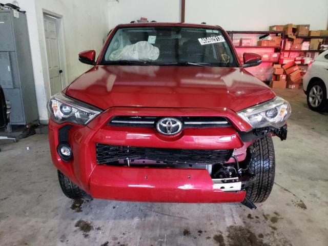 JTENU5JR4N6053725 - 2022 TOYOTA 4RUNNER SR5/SR5 PREMIUM 红色 照片 5