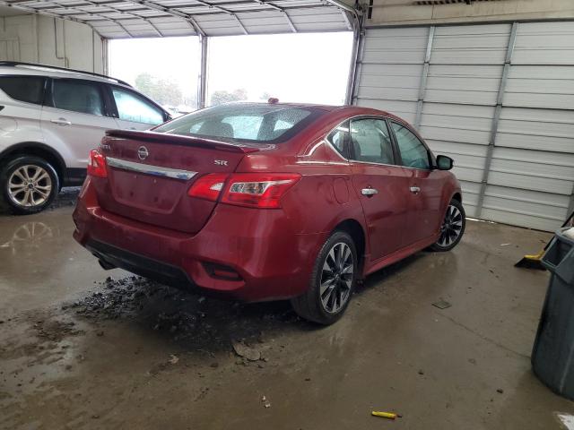 3N1AB7AP2KY321231 - 2019 NISSAN SENTRA S RED photo 3