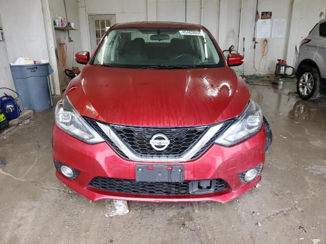 3N1AB7AP2KY321231 - 2019 NISSAN SENTRA S RED photo 5