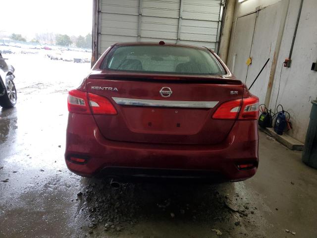 3N1AB7AP2KY321231 - 2019 NISSAN SENTRA S RED photo 6