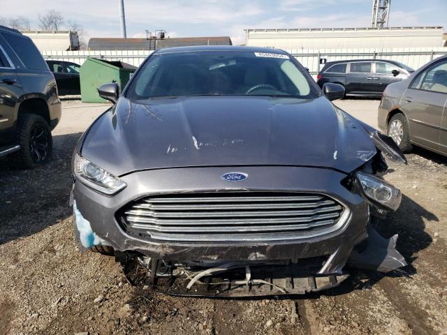 1FA6P0G7XE5364211 - 2014 FORD FUSION S GRAY photo 5