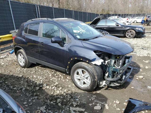 KL7CJPSM6NB567728 - 2022 CHEVROLET TRAX 1LT BLACK photo 4