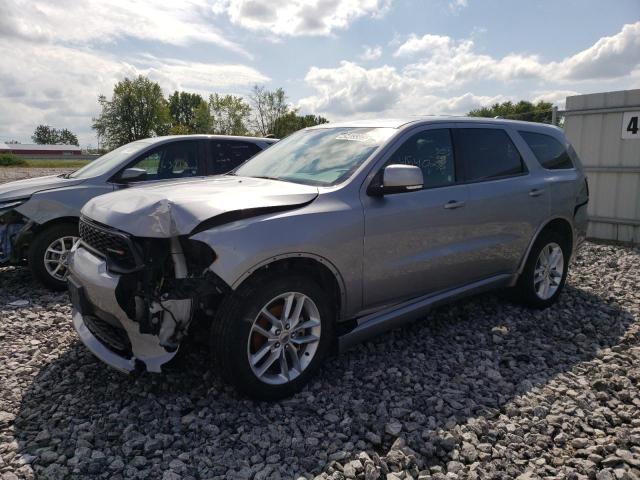 1C4RDJDG2MC659422 - 2021 DODGE DURANGO GT SILVER photo 1