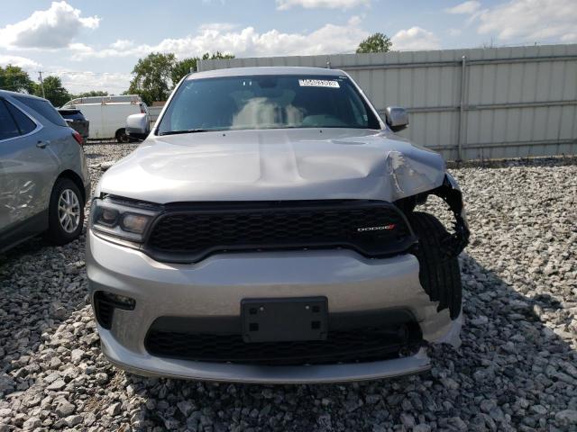 1C4RDJDG2MC659422 - 2021 DODGE DURANGO GT SILVER photo 5