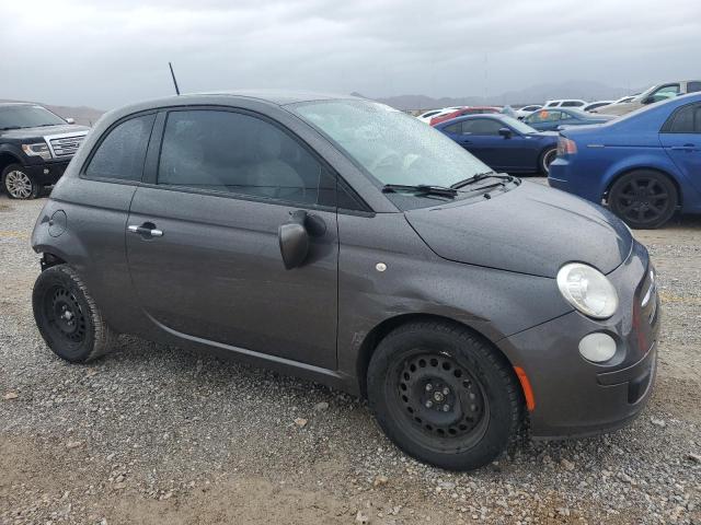 3C3CFFAR3ET173134 - 2014 FIAT 500 POP GRAY photo 4