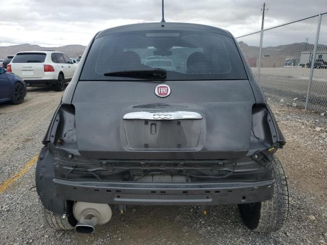 3C3CFFAR3ET173134 - 2014 FIAT 500 POP GRAY photo 6