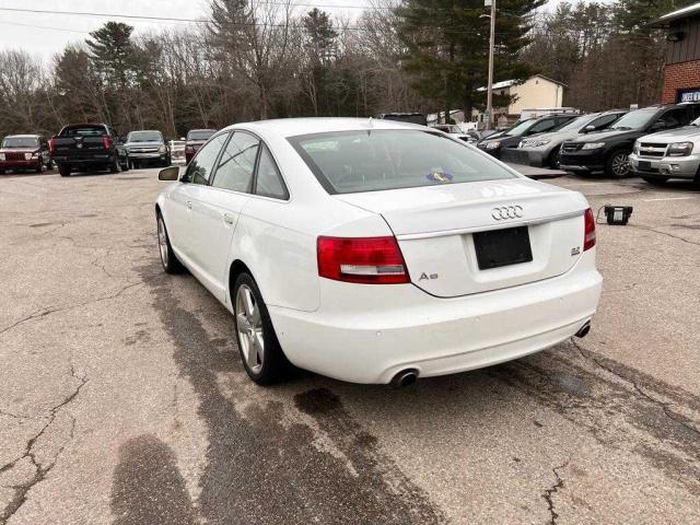 WAUDH74F28N079281 - 2008 AUDI A6 3.2 QUATTRO WHITE photo 3