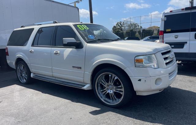 1FMFK19588LA42026 - 2008 FORD EXPEDITION EL LIMITED TAN photo 1