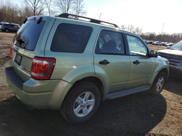 1FMCU59399KC41340 - 2009 FORD ESCAPE HYBRID GREEN photo 3