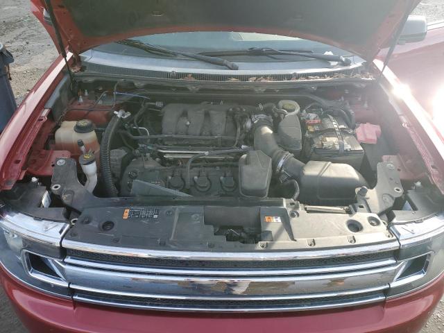 2FMHK6C8XEBD00857 - 2014 FORD FLEX SEL წითელი ფოტო 11