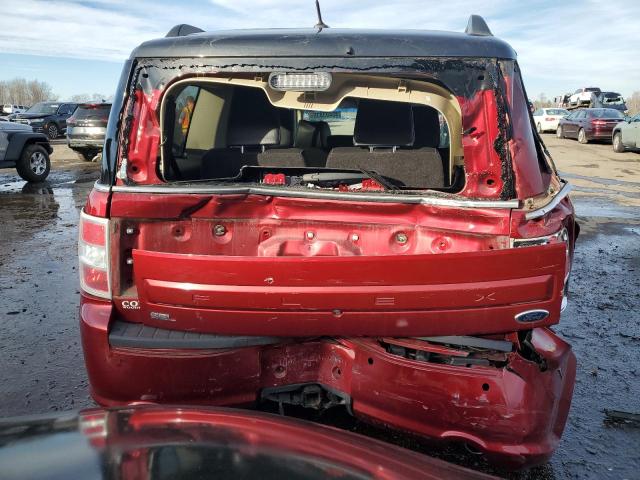 2FMHK6C8XEBD00857 - 2014 FORD FLEX SEL წითელი ფოტო 6