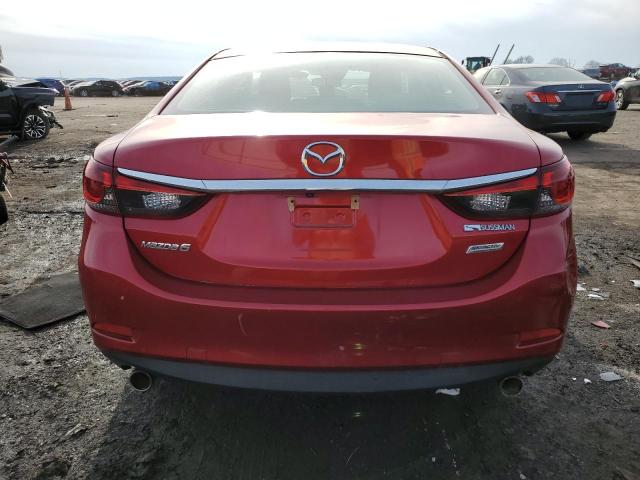 JM1GL1V54H1152255 - 2017 MAZDA 6 TOURING RED photo 6