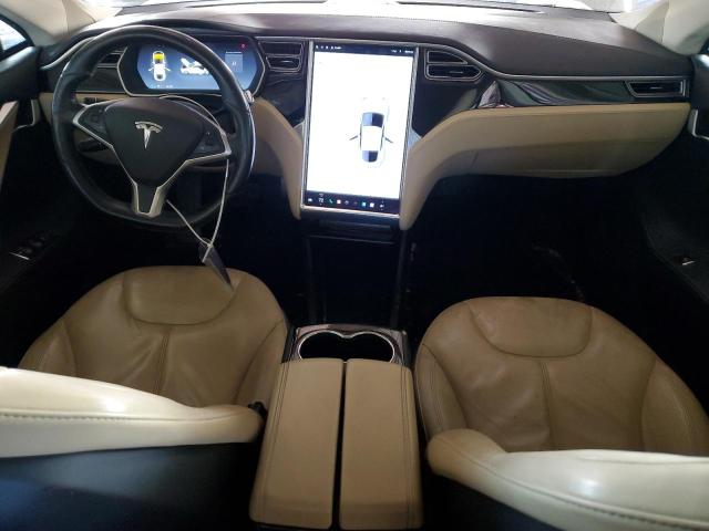 5YJSA1H14EFP46419 - 2014 TESLA MODEL S WHITE photo 8