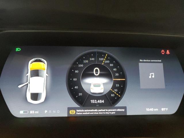 5YJSA1H14EFP46419 - 2014 TESLA MODEL S WHITE photo 9