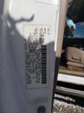 5TBRT38143S417323 - 2003 TOYOTA TUNDRA ACCESS CAB LIMITED WHITE photo 12