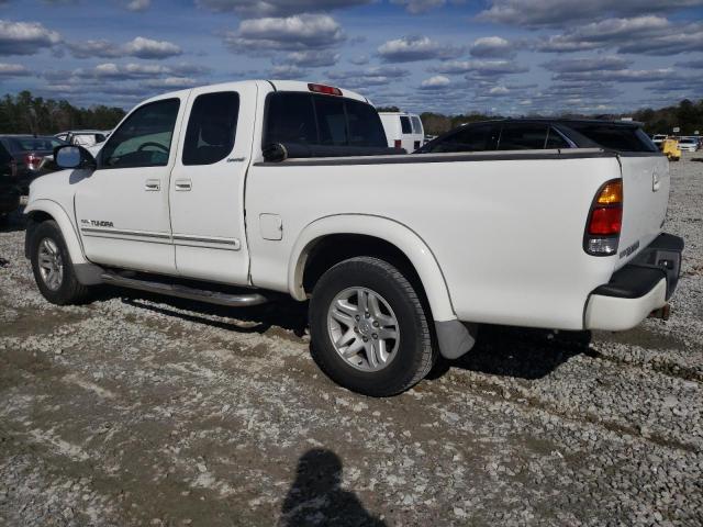 5TBRT38143S417323 - 2003 TOYOTA TUNDRA ACCESS CAB LIMITED WHITE photo 2