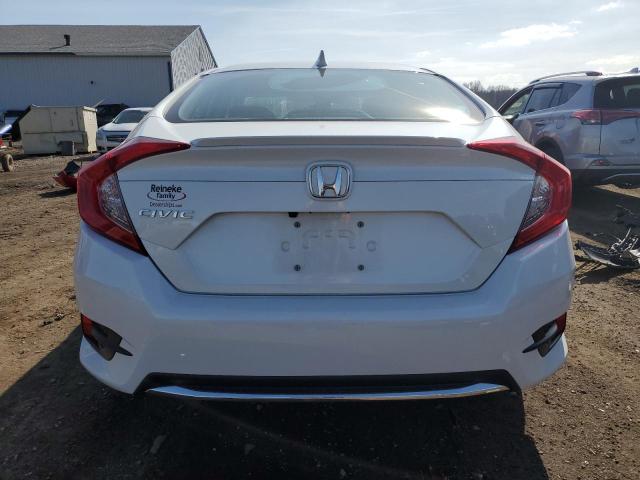 19XFC1F31LE016339 - 2020 HONDA CIVIC EX WHITE photo 6