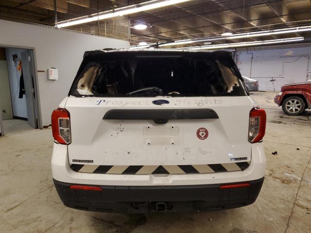 1FM5K8AB7MGA07633 - 2021 FORD EXPLORER POLICE INTERCEPTOR 白色 照片 6