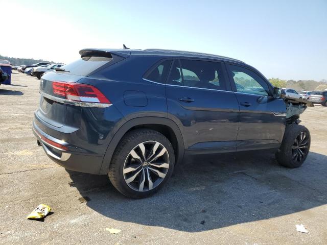 1V2YE2CA5LC217114 - 2020 VOLKSWAGEN ATLAS CROS SE Синий фото 3