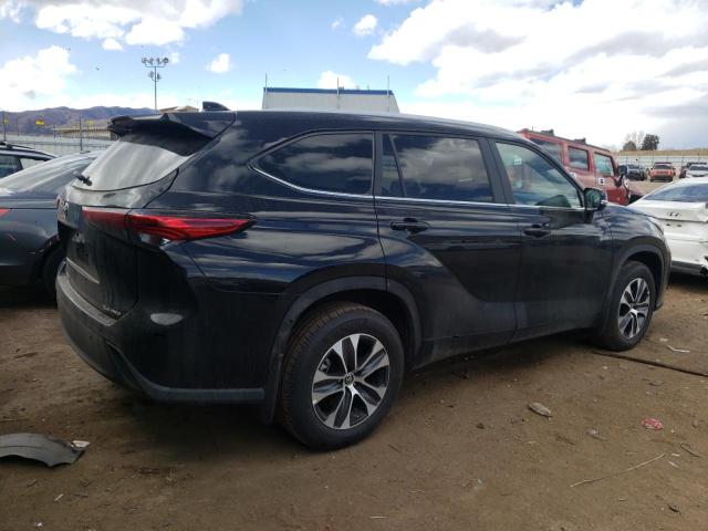 5TDKDRBH9PS008898 - 2023 TOYOTA HIGHLANDER L BLACK photo 3